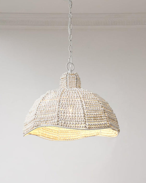 Obispo Wood Beads Pendant Lamp-DWHOME