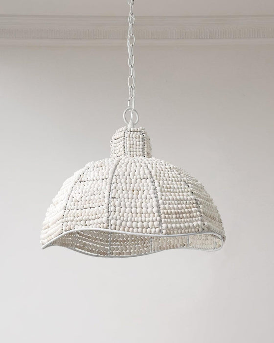Obispo Wood Beads Pendant Lamp-DWHOME