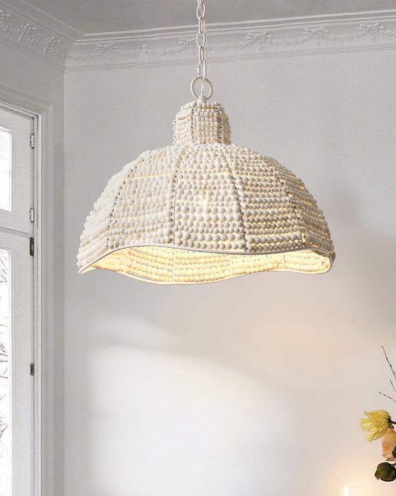 Obispo Wood Beads Pendant Lamp-DWHOME