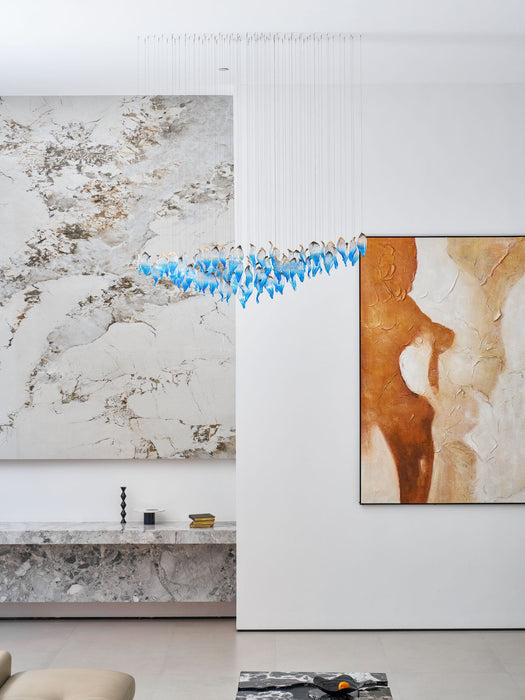 Ocean Drift Blown Glass Customize Chandelier - Vakkerlight