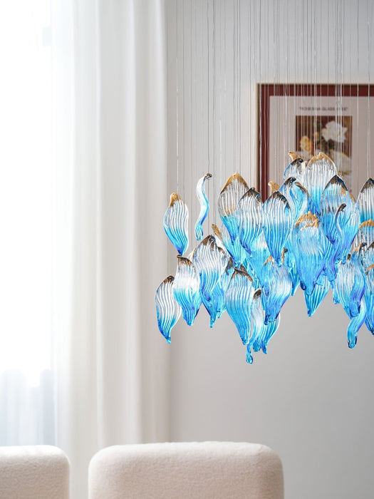Ocean Drift Blown Glass Customize Chandelier - Vakkerlight