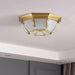 Bowl Shaped Brass Ceiling Lamp - DWHOME