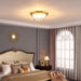 Bowl Shaped Brass Ceiling Lamp - DWHOME
