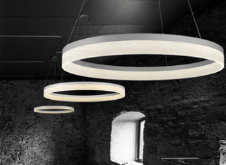 Olaug Modern Large Single Circle Ring Ceiling Light - DWHOME