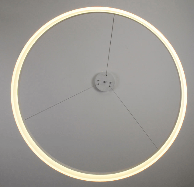 Olaug Modern Large Single Circle Ring Ceiling Light - DWHOME
