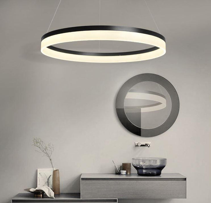 Olaug Modern Large Single Circle Ring Ceiling Light - DWHOME