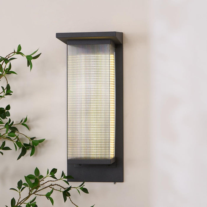 Oleron Box Outdoor Wall Lamp-DWHOME