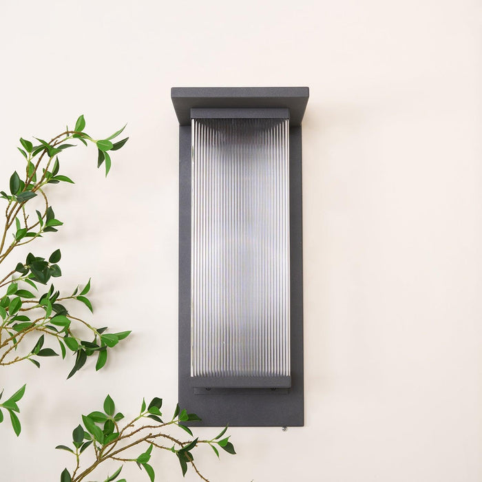 Oleron Box Outdoor Wall Lamp-DWHOME