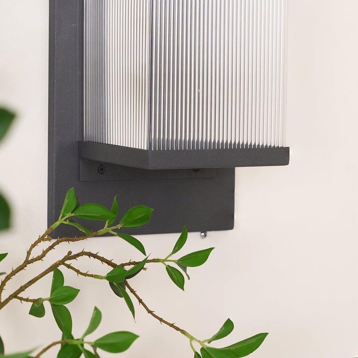 Oleron Box Outdoor Wall Lamp-DWHOME