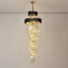 Olivia Crystal Modern Stair Chandelier-DWHOME