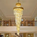 Olivia Crystal Modern Stair Chandelier-DWHOME