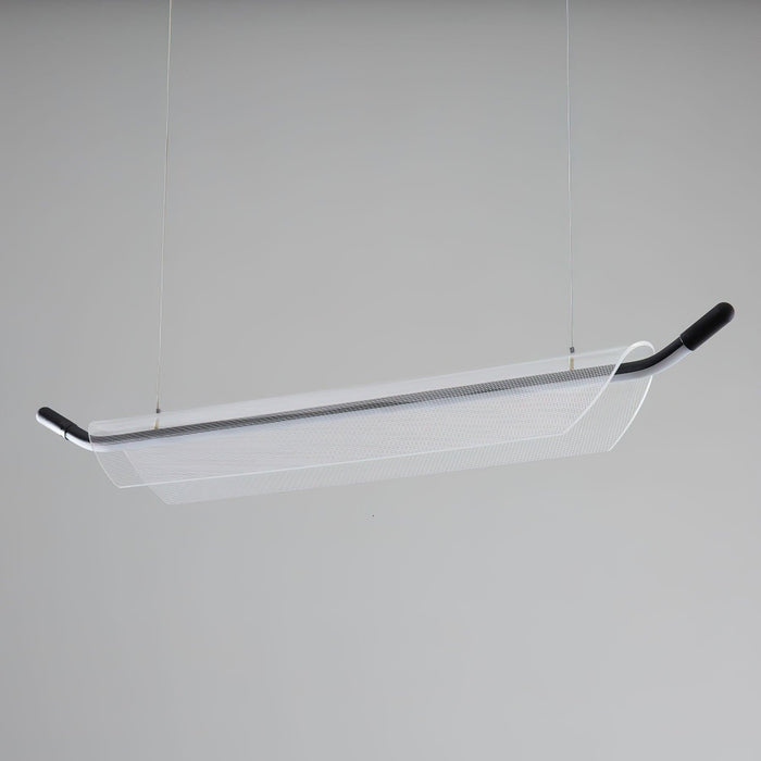 One Word Acrylic Pendant Light-DWHOME