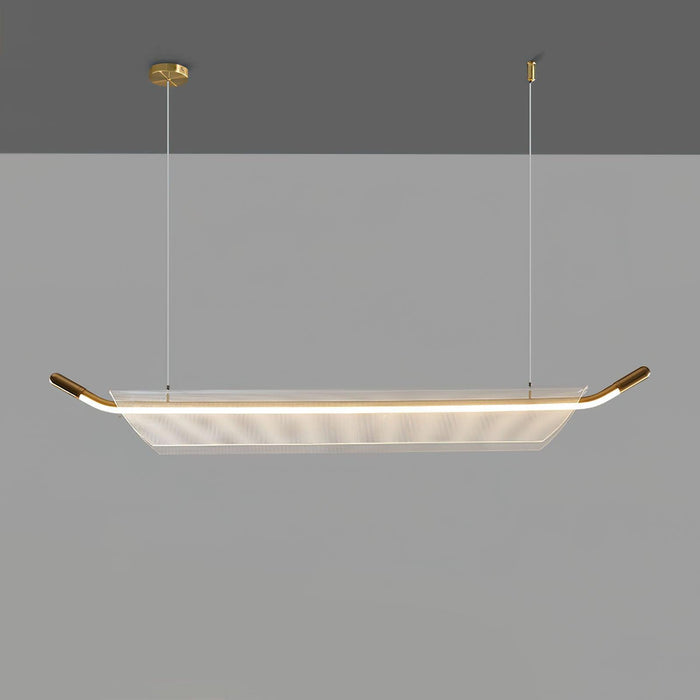 One Word Acrylic Pendant Light-DWHOME