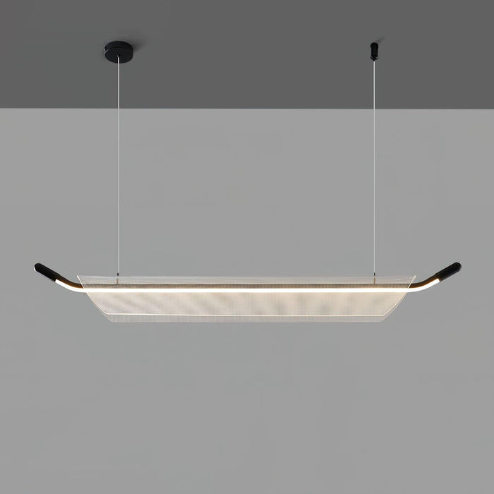 One Word Acrylic Pendant Light-DWHOME