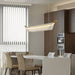 One Word Acrylic Pendant Light-DWHOME
