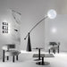 Opal Arc Floor Lamp - DWHOME