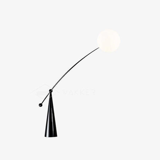 Opal Arc Floor Lamp-DWHOME