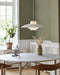 Opal Shade Pendant Lamp-DWHOME