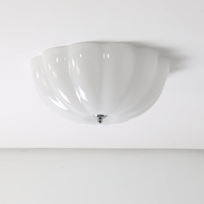 Opal Shell Ceiling Lamp-DWHOME