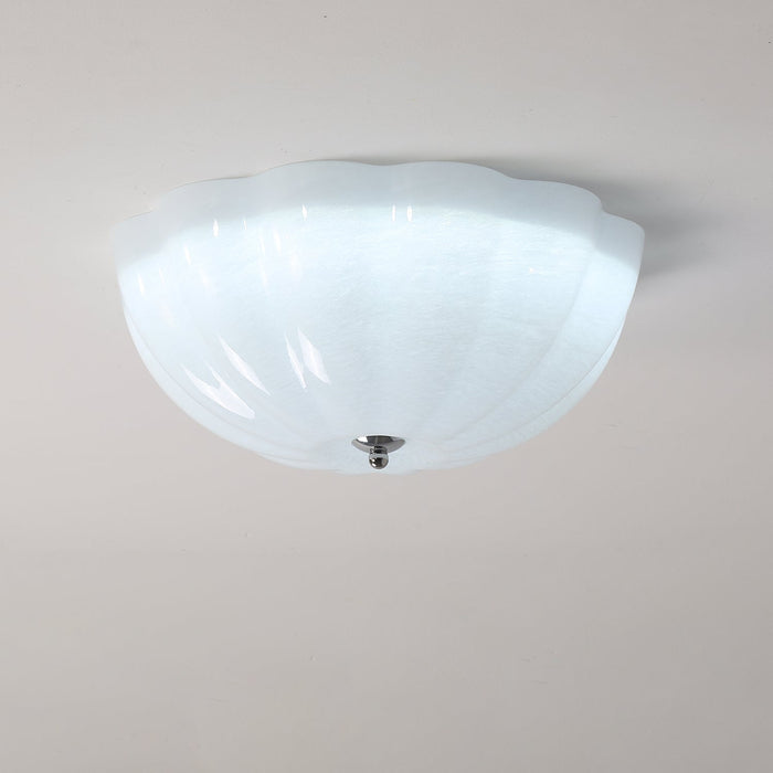 Opal Shell Ceiling Lamp-DWHOME