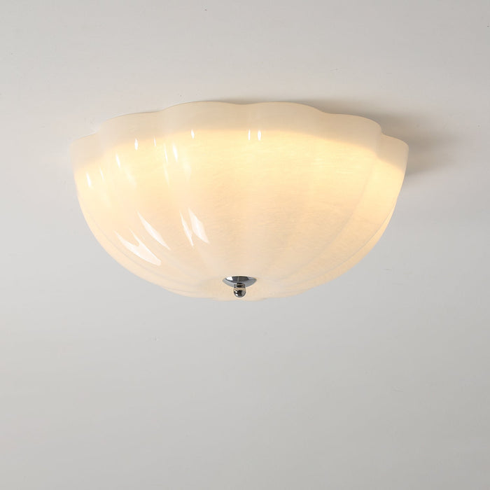 Opal Shell Ceiling Lamp-DWHOME