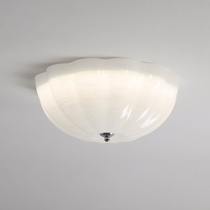 Opal Shell Ceiling Lamp-DWHOME