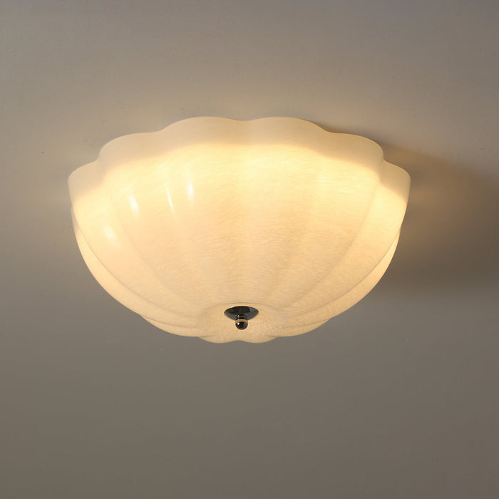 Opal Shell Ceiling Lamp-DWHOME