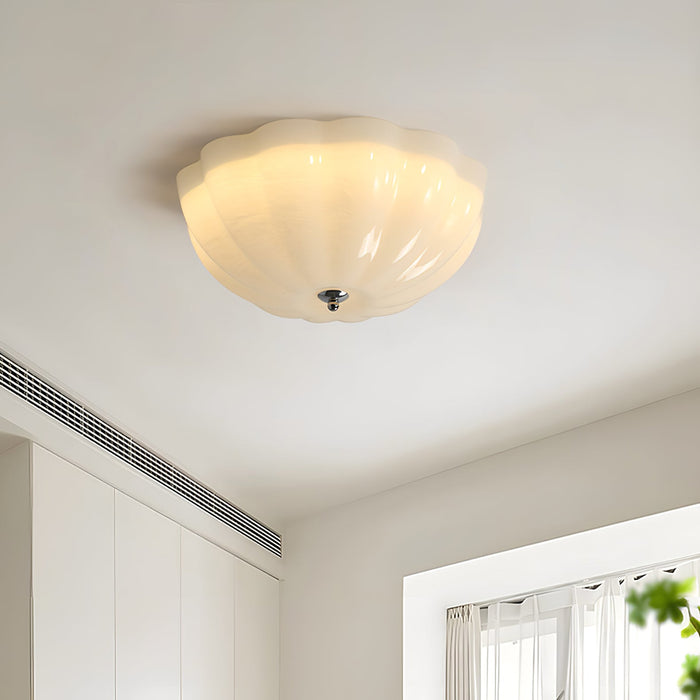 Opal Shell Ceiling Lamp-DWHOME