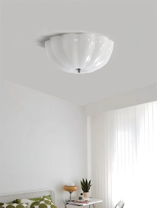 Opal Shell Ceiling Lamp-DWHOME