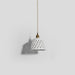 Openwork Ceramic Pendant Swag Light-DWHOME