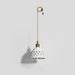Openwork Ceramic Pendant Swag Light-DWHOME