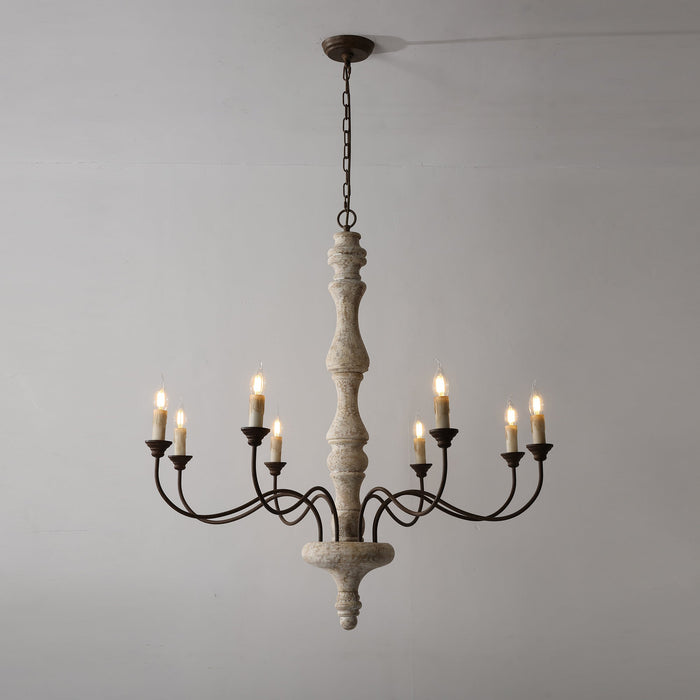 Ophelia 8-Light Candle Chandelier-DWHOME