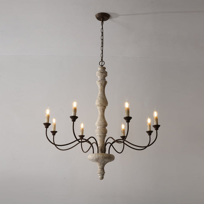 Ophelia 8-Light Candle Chandelier-DWHOME