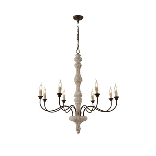 Ophelia 8-Light Candle Chandelier-DWHOME