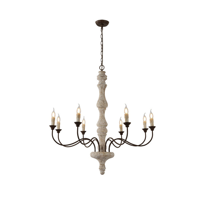 Ophelia 8-Light Candle Chandelier-DWHOME