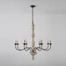 Ophelia 8-Light Candle Chandelier-DWHOME