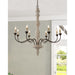 Ophelia 8-Light Candle Chandelier-DWHOME