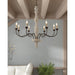 Ophelia 8-Light Candle Chandelier-DWHOME
