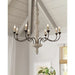 Ophelia 8-Light Candle Chandelier-DWHOME