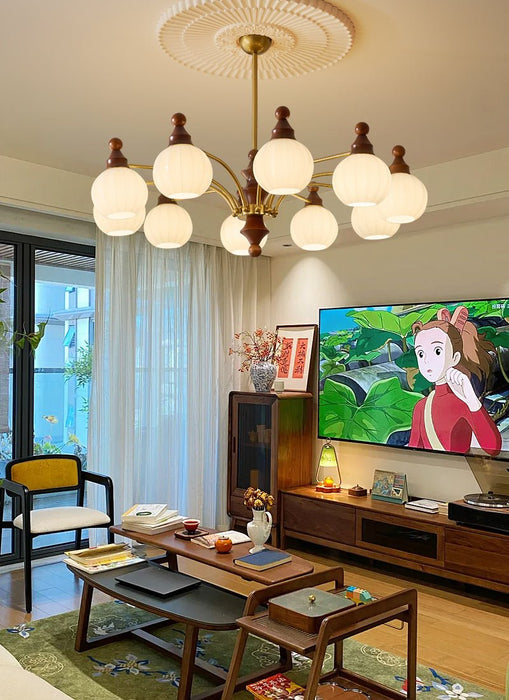 Ophelia Blossom Chandelier-DWHOME