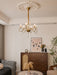 Opulent Pearl Crystal Chandelier-DWHOME
