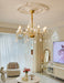 Opulent Pearl Crystal Chandelier-DWHOME