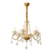Opulent Pearl Crystal Chandelier-DWHOME