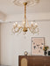 Opulent Pearl Crystal Chandelier-DWHOME