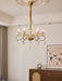 Opulent Pearl Crystal Chandelier-DWHOME