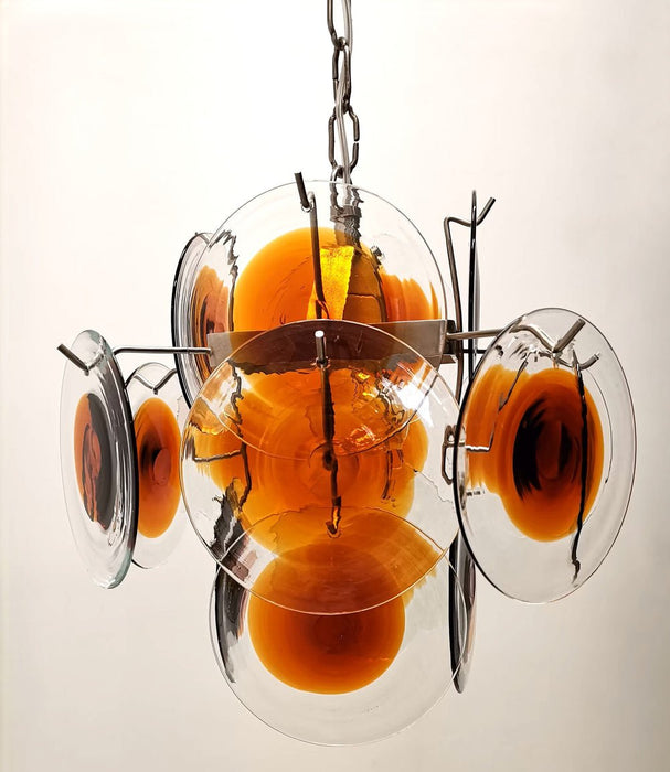 Mazzega Vistosi Murano Chandelier-DWHOME