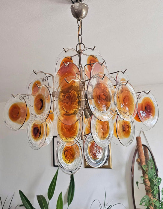 Mazzega Vistosi Murano Chandelier-DWHOME