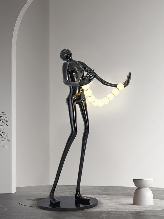 Orb Juggler Sculpture Floor Lamp - DWHOME