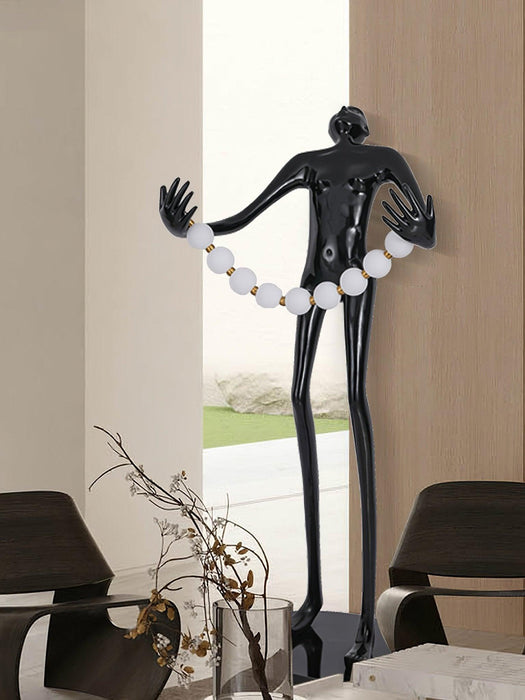 Orb Juggler Sculpture Floor Lamp - DWHOME