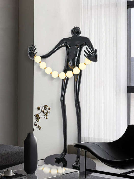 Orb Juggler Sculpture Floor Lamp - DWHOME